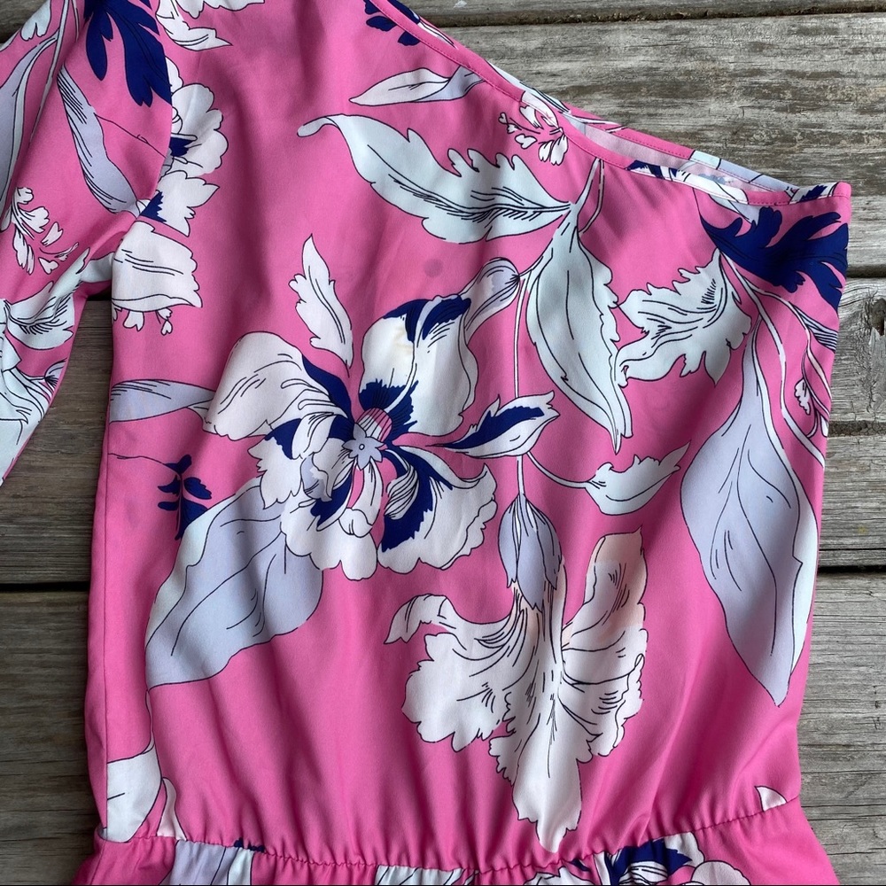 Yumi Kim One Shoulder Floral Dress - Picture 5 of 10